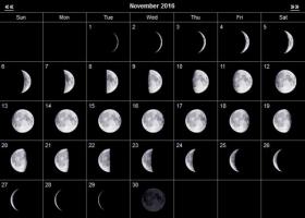 Благоприятные дни лунного календаря в ноябре