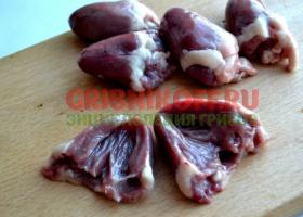 Капуста тушеная с куриными сердечками: варианты приготовления Тушеная капуста с сердцем